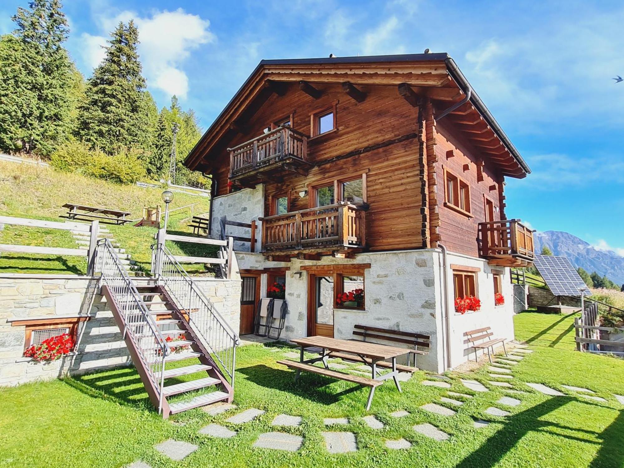 Chalet Selva Isolaccia Ngoại thất bức ảnh